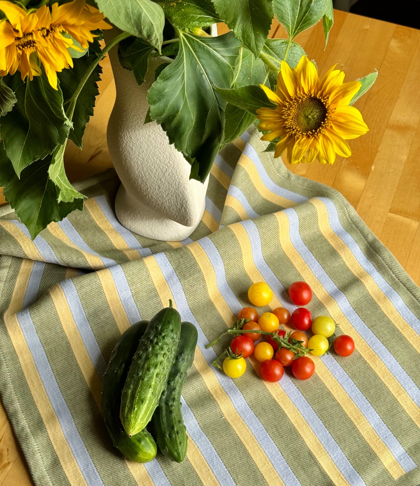 Dish Towel / Cottage Stripe