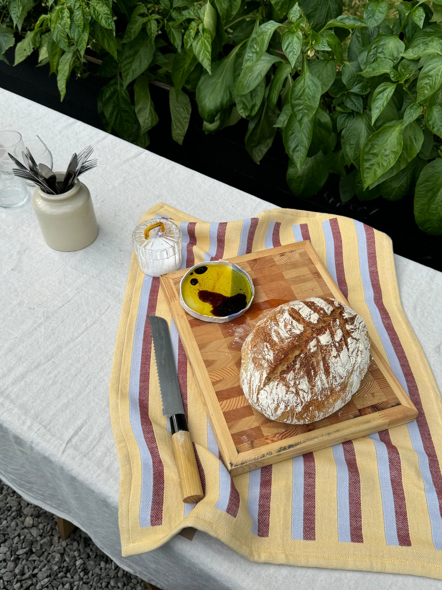 Dish Towel / Cottage Stripe