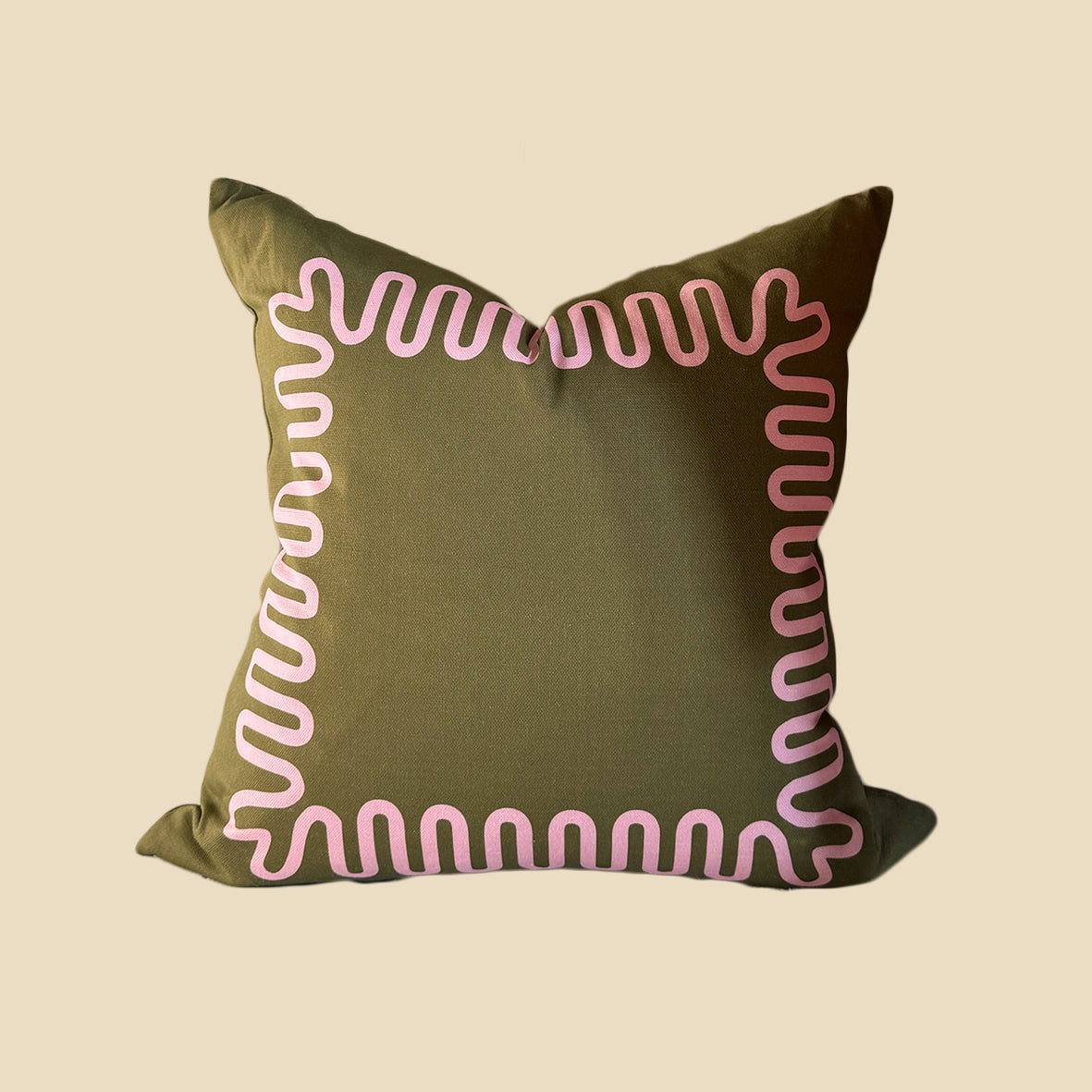 Pillow / Meander / Frog