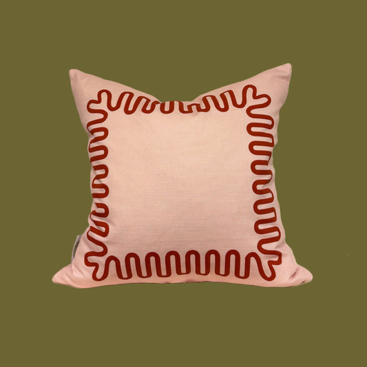 Pillow / Meander / Raspberry Jam