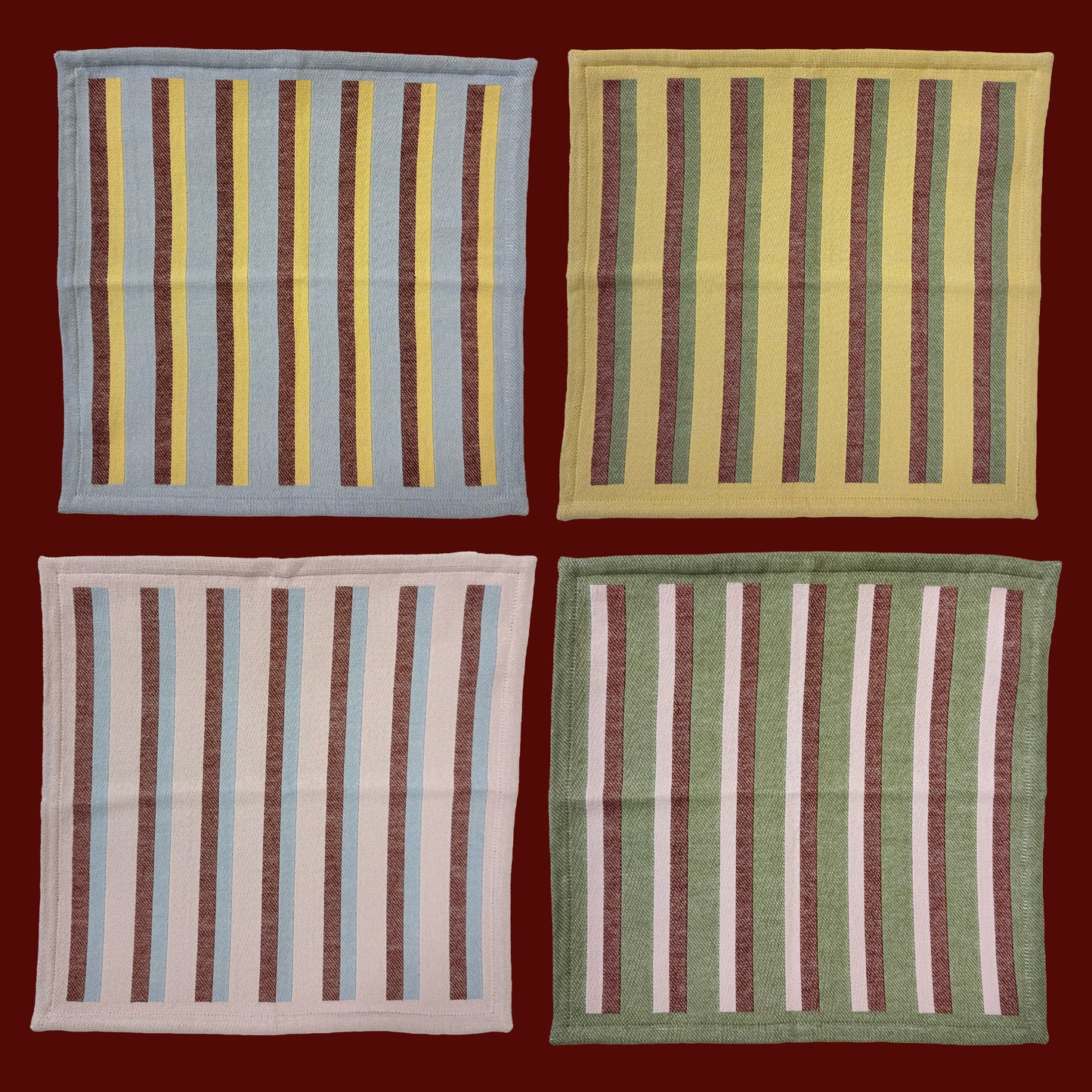 Napkin / Cottage Stripe (Set of 4)