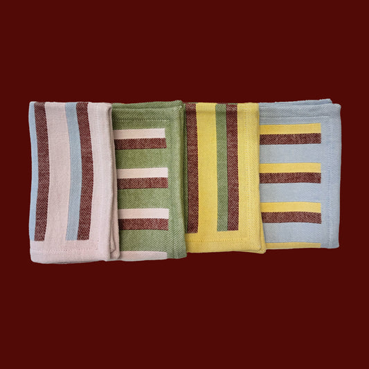 Napkin / Cottage Stripe (Set of 4)