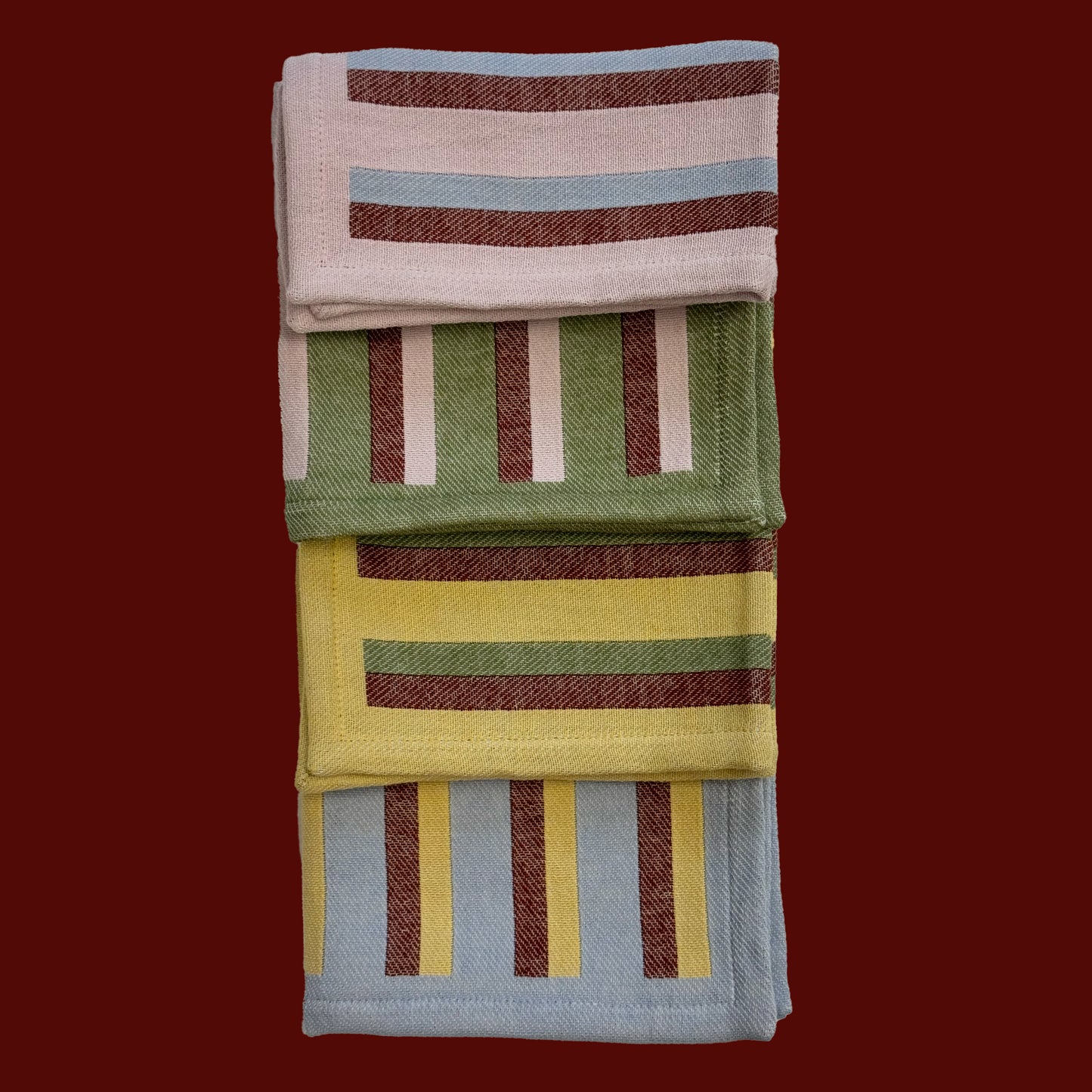 Napkin / Cottage Stripe (Set of 4)